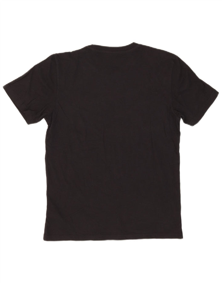Ανδρικό T-Shirt Lee Regular Fit Top Μικρό μαύρο βαμβακερό