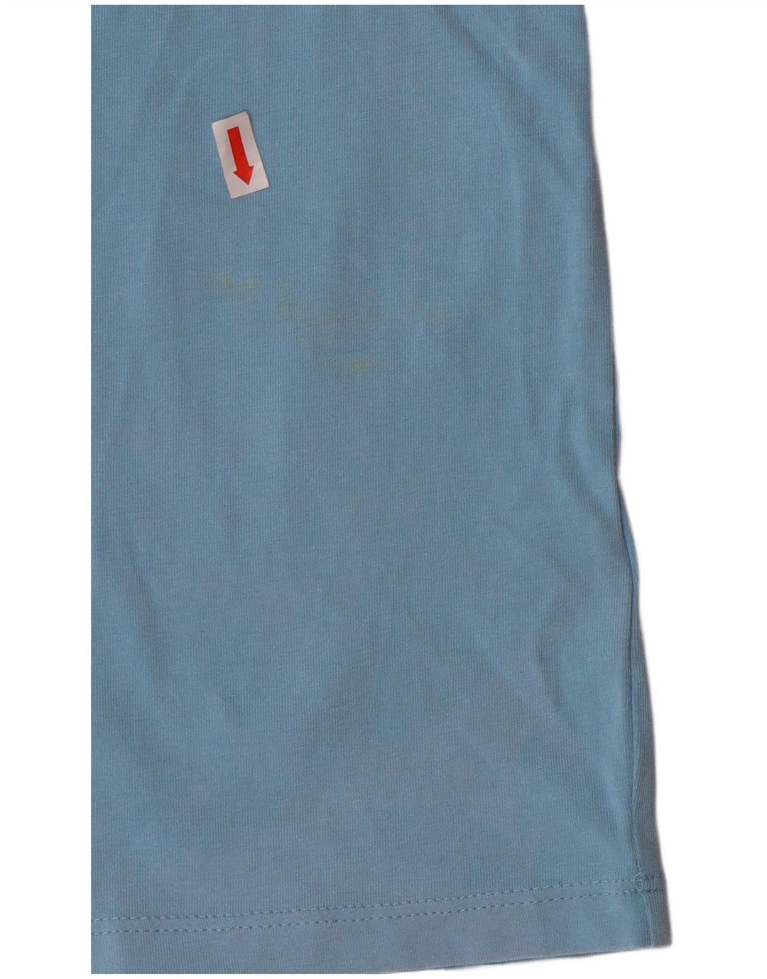 Ανδρικό T-Shirt TOMMY HILFIGER Τοπ μεσαίο μπλε βαμβακερό