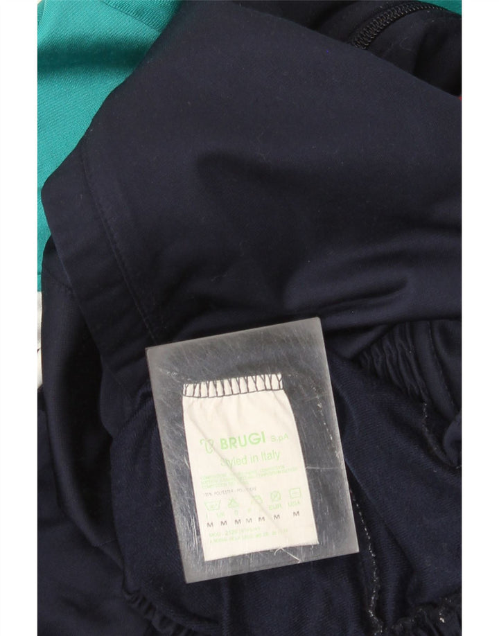 Brugi Ανδρική φόρμα γραφικών USA Top Jacket Medium Navy Blue Colourblock