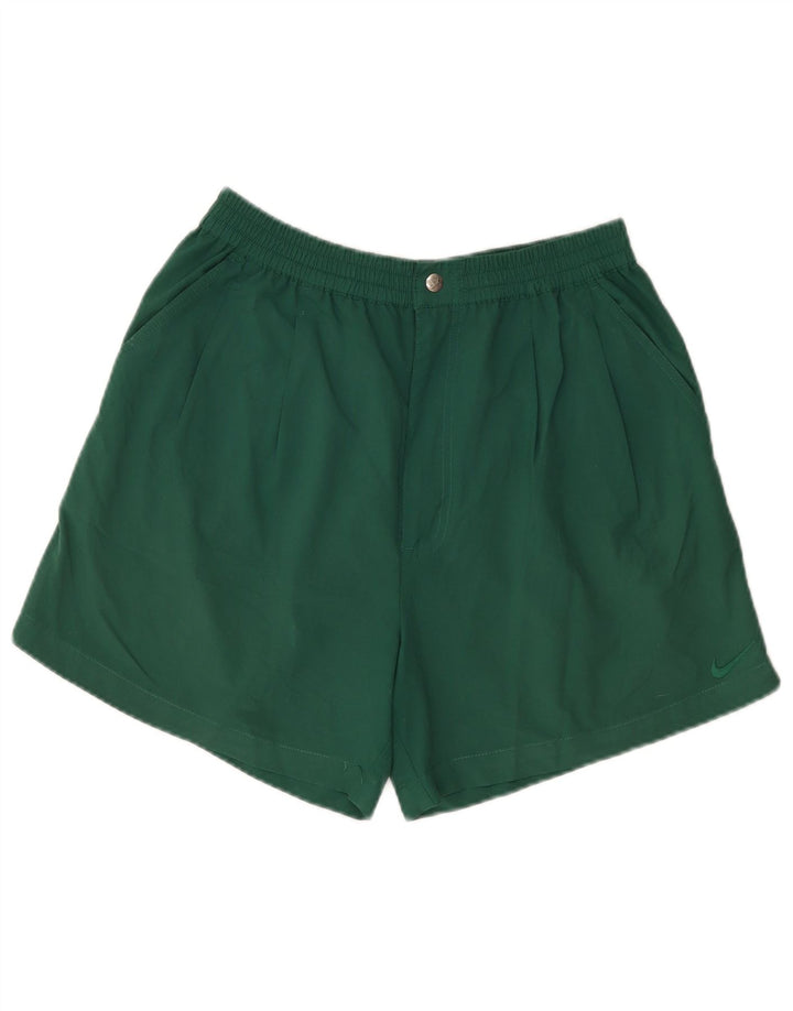 Γυναικείο σορτς chino με καρφίτσες Nike μεγάλο W34 πράσινο πολυεστέρα