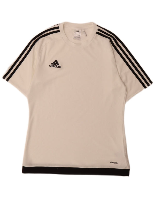 Ανδρικό T-Shirt Adidas Top Small White Polyester Sports