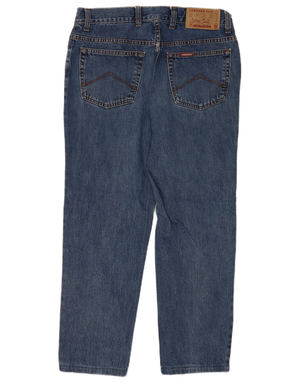 Carrera Mens 700 Regular Fit Straight Jeans IT 50 Large W34 L26 Μπλε βαμβακερό