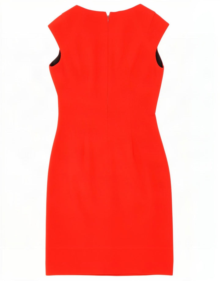 Calvin Klein Jeans Γυναικείο φόρεμα με θήκη UK 8 Small Red Polyester