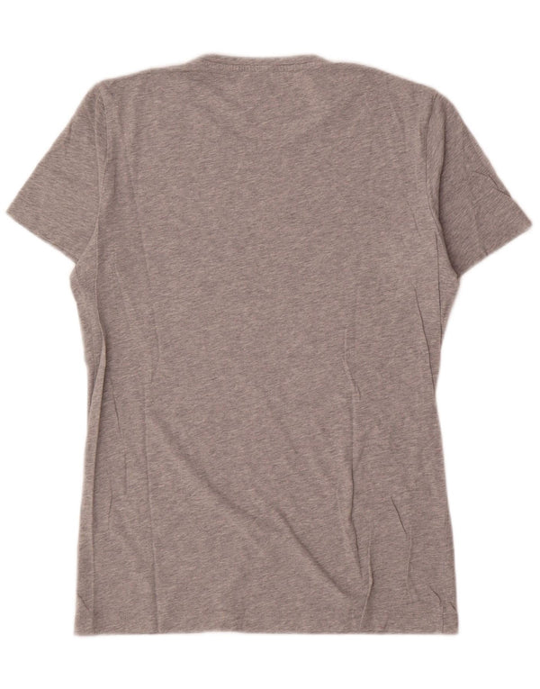 Ανδρικό γραφικό μπλουζάκι τζιν Calvin Klein Top Medium Grey Flecked