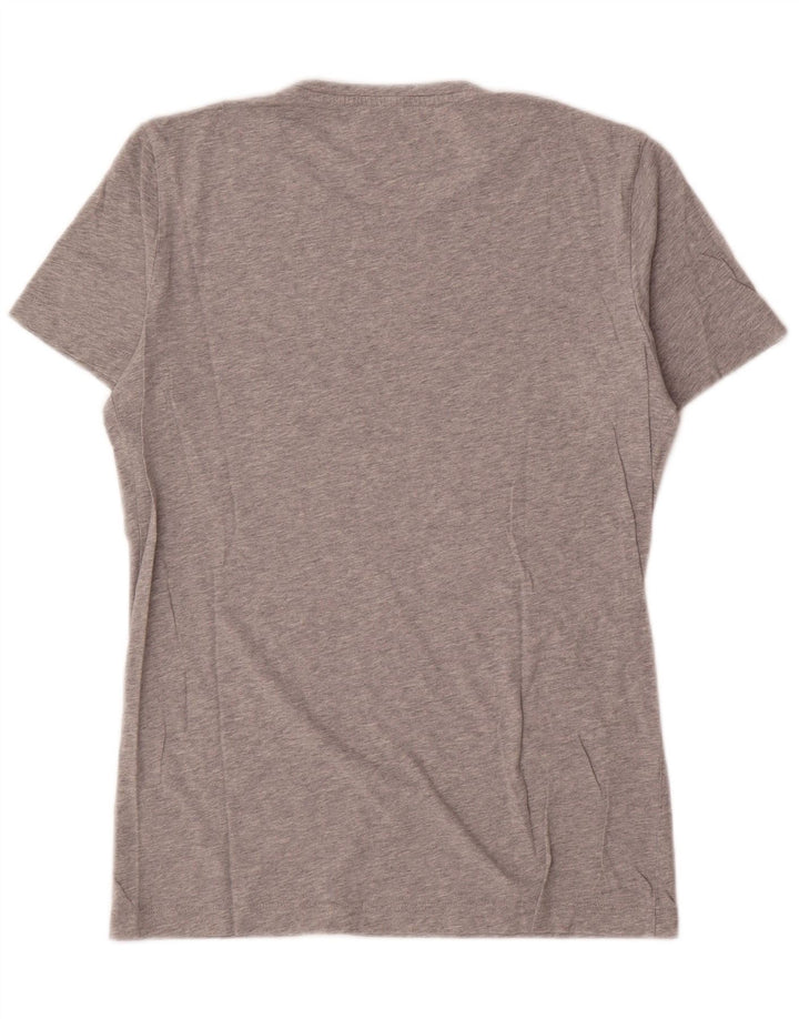 Ανδρικό γραφικό μπλουζάκι τζιν Calvin Klein Top Medium Grey Flecked