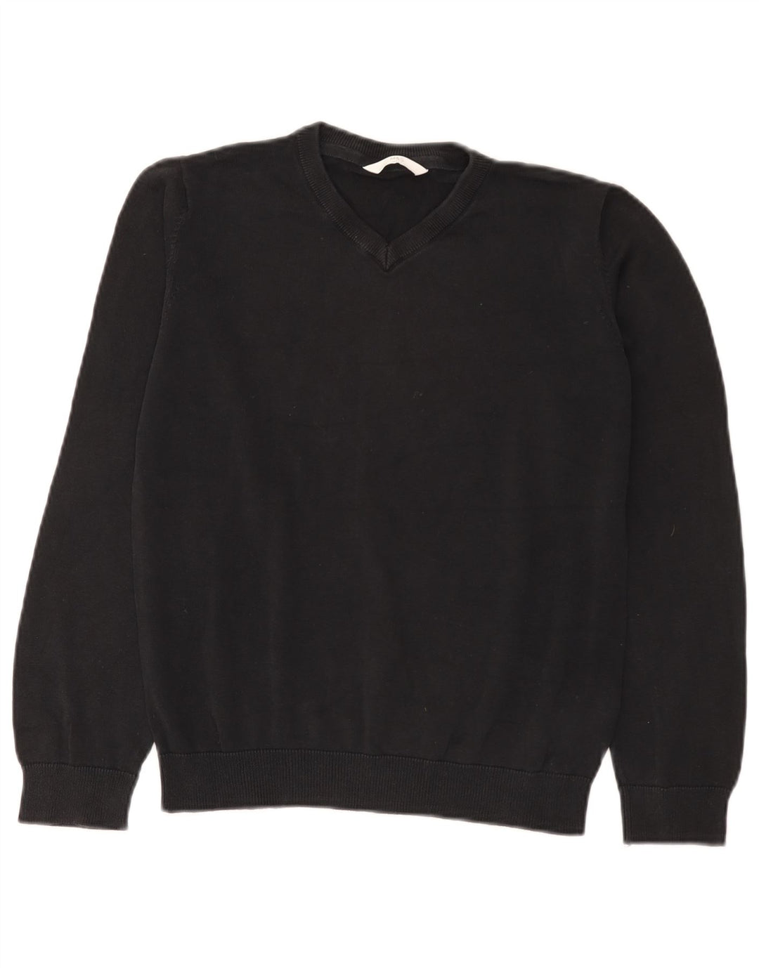 Marks & Spencer Boys Φούτερ Jumper 12-13 ετών Μαύρο βαμβακερό