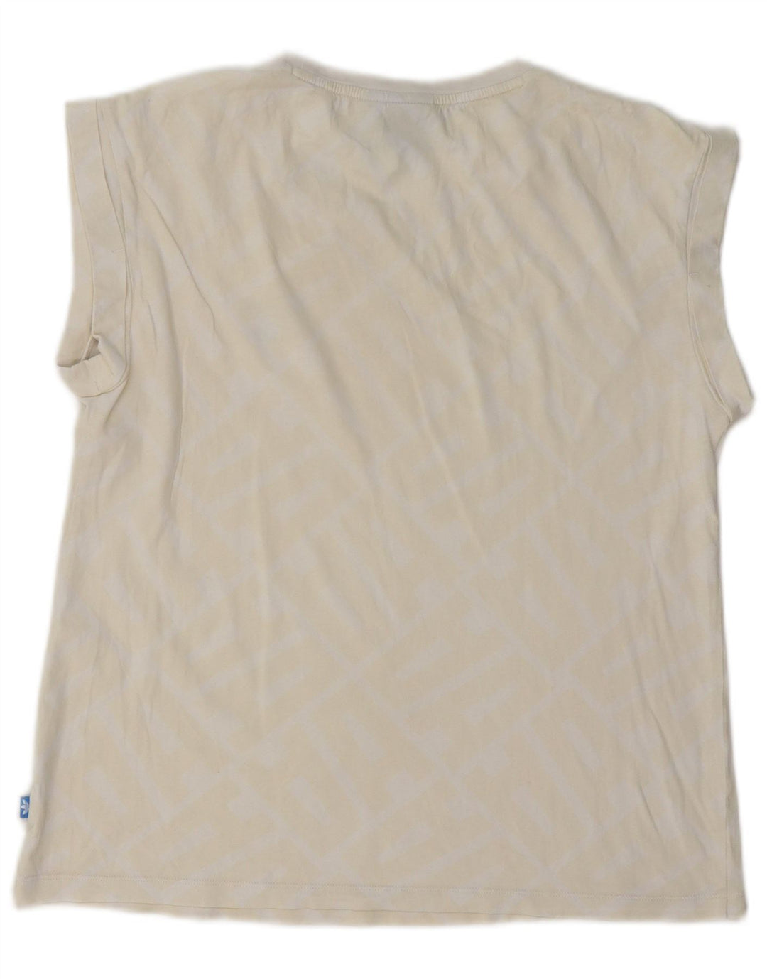 Γυναικείο γραφικό T-Shirt Adidas Top 10 Small Off White