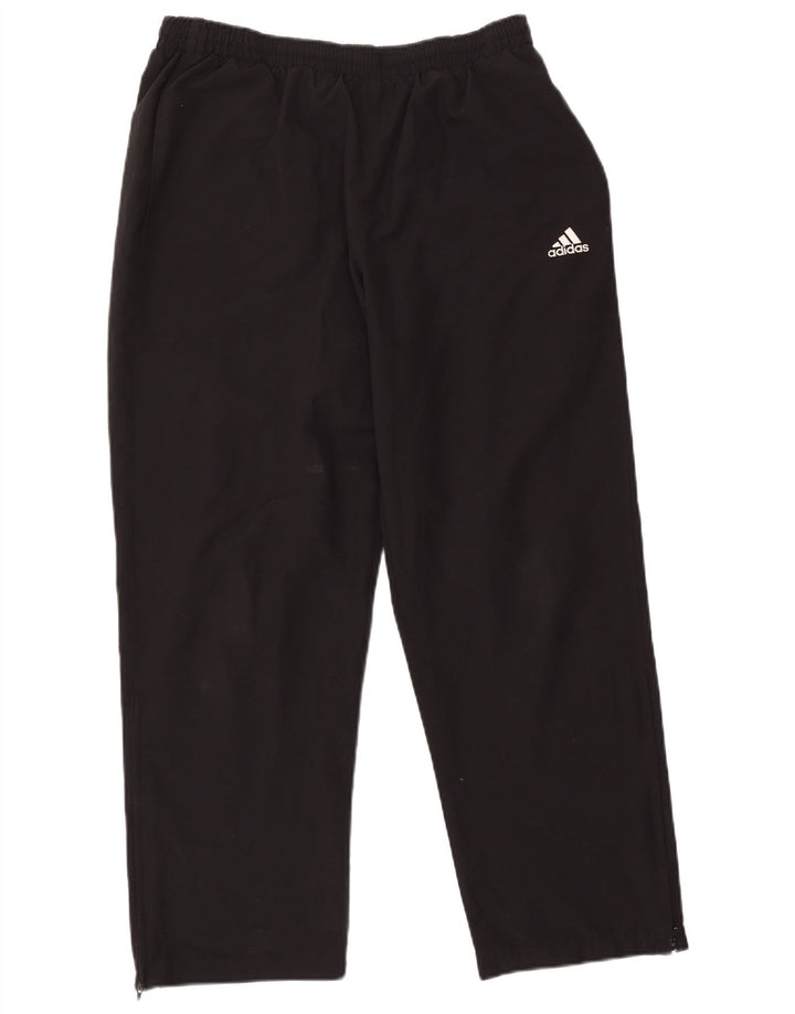 Ανδρική αθλητική φόρμα Adidas Παντελόνι μεγάλο μαύρο πολυεστέρα