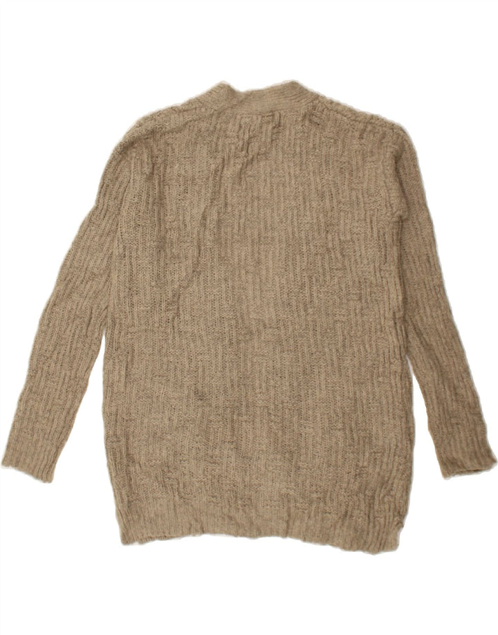 MOSSIMO Womens Cardigan Sweater UK 10 Small Grey Acrylic Vintage Mossimo and Second-Hand Mossimo from Messina Hembry 