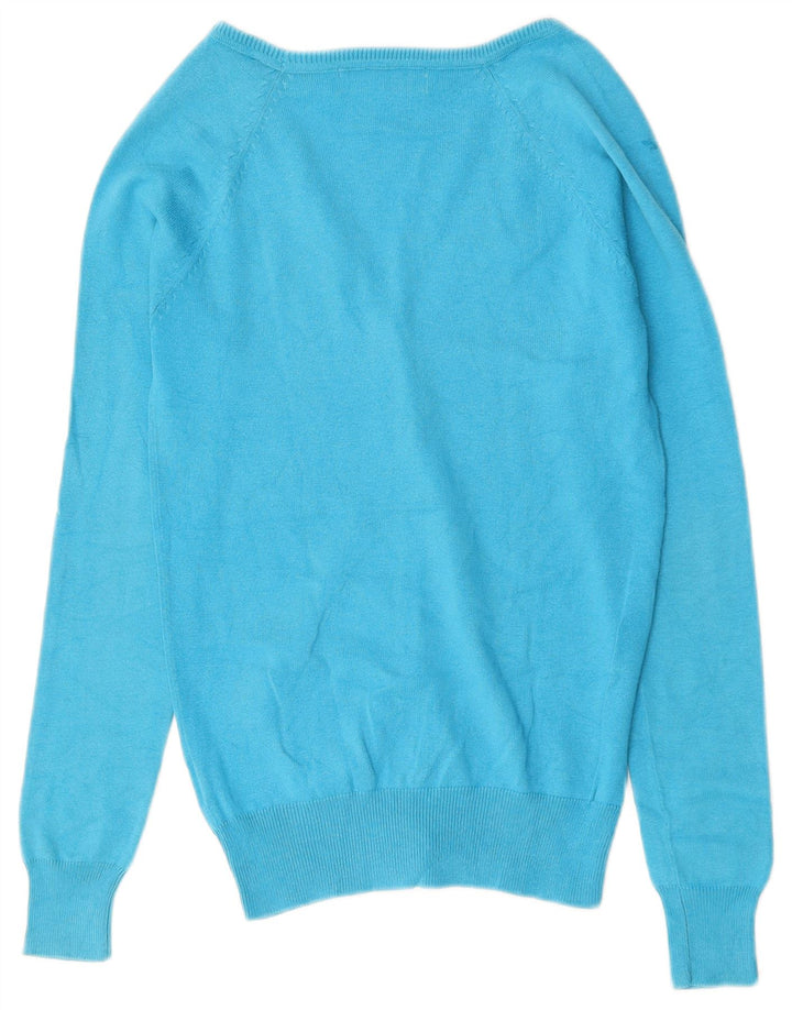 Γυναικεία ζακέτα ZARA UK 10 Small Blue Cotton