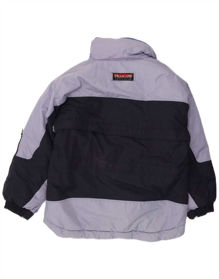 Dreamland Ανδρικό μπουφάν σκι με κουκούλα UK 40 Large Navy Blue Colourblock