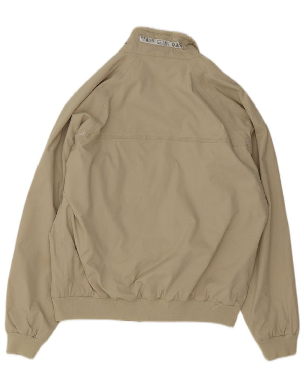 Slam Mens Bomber Jacket UK 36 Small Green Nylon