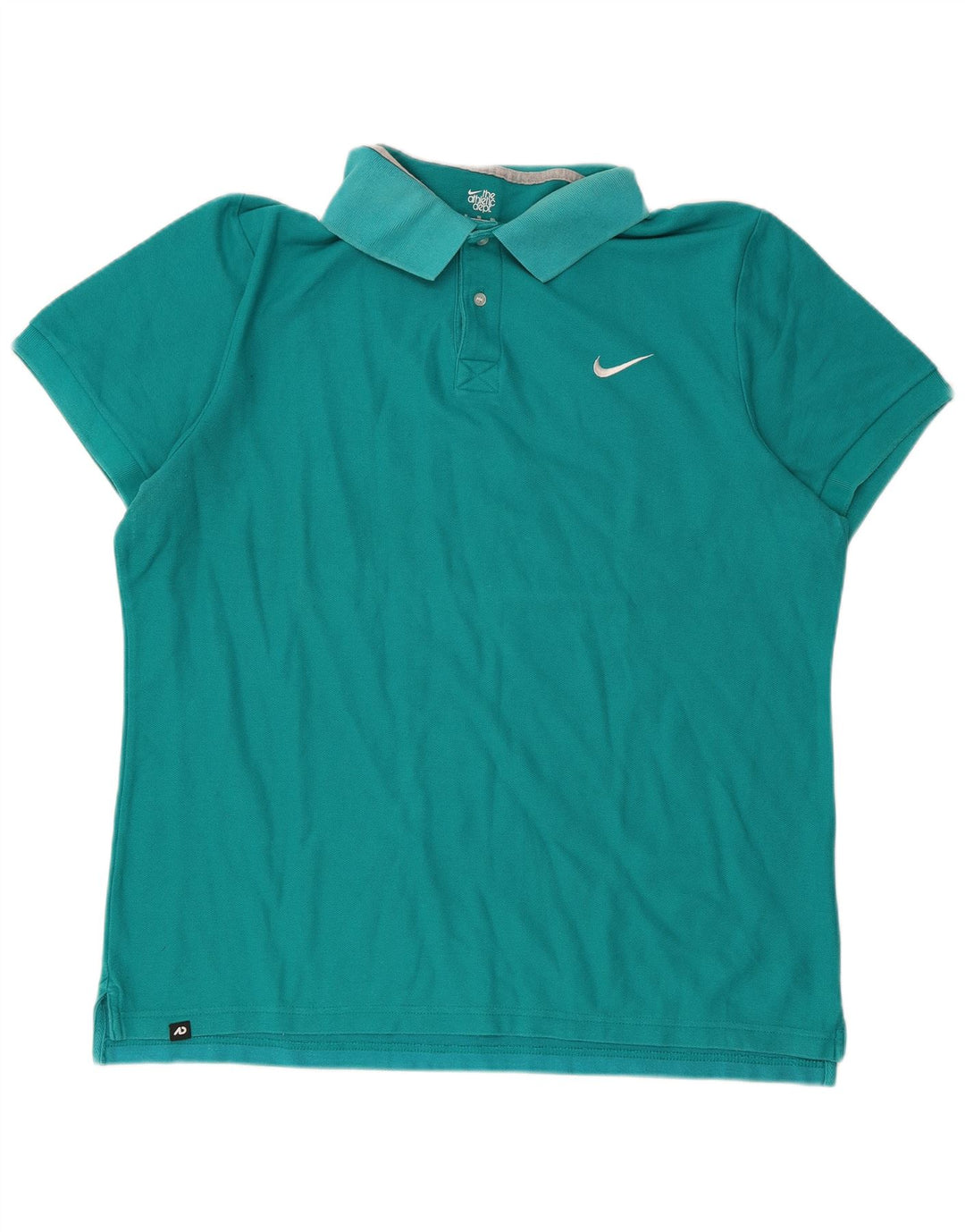 Nike γυναικείο μπλουζάκι πόλο UK 18 XL τιρκουάζ