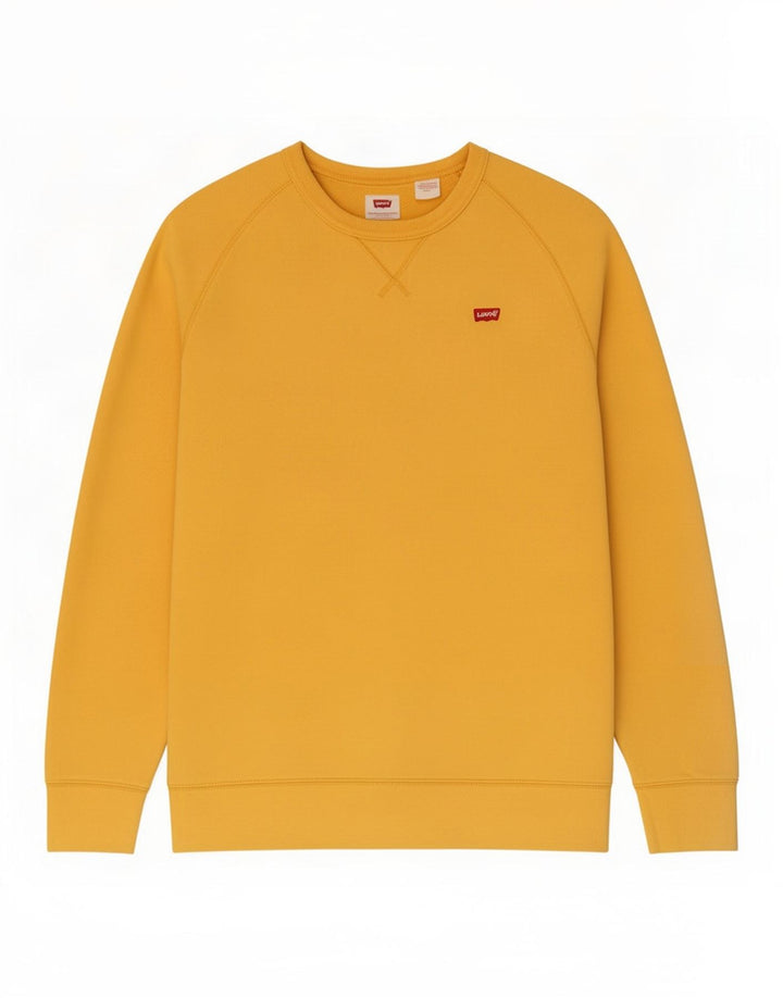 Ανδρικό φούτερ Levi's Jumper Μικρό κίτρινο βαμβακερό