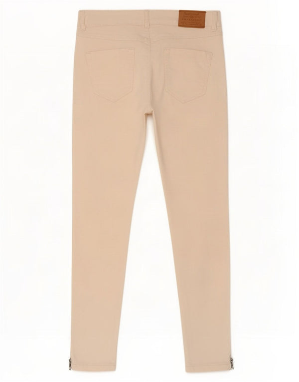 Zara Γυναικείο Skinny Jeans EU 38 Small W30 L29 Beige