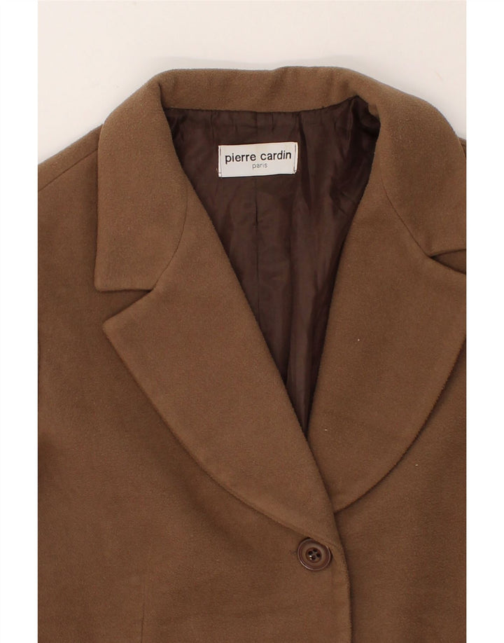 PIERRE CARDIN Womens Overcoat IT 54 3XL Brown Wool Vintage Pierre Cardin and Second-Hand Pierre Cardin from Messina Hembry 