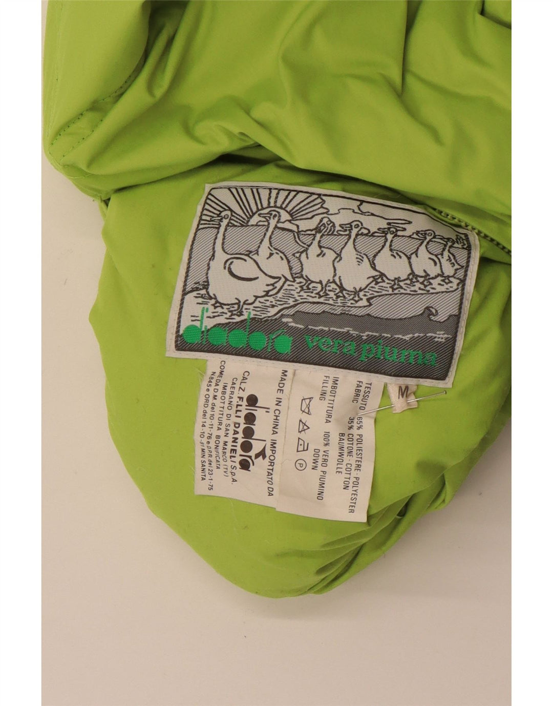 DIADORA Ανδρική Loose Fit Reversible Padded Gilet UK 38 Medium Green