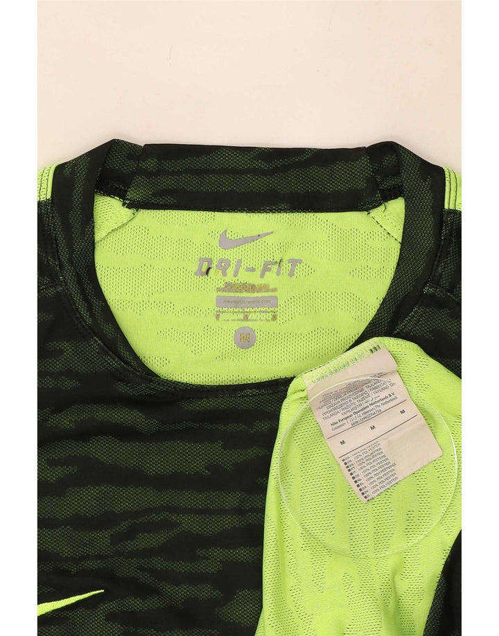 Ανδρικό T-Shirt Nike Dri Fit Τοπ μεσαίου πράσινου πολυεστέρα παραλλαγής