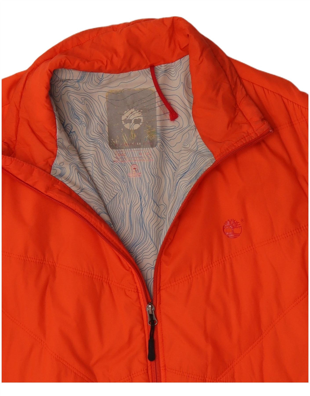 TIMBERLAND Ανδρικό μπουφάν με επένδυση UK 42 XL πορτοκαλί νάιλον