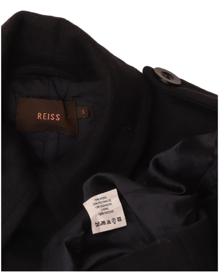 Γυναικείο παλτό Reiss Military Pea UK 10 Small Navy Blue Wool