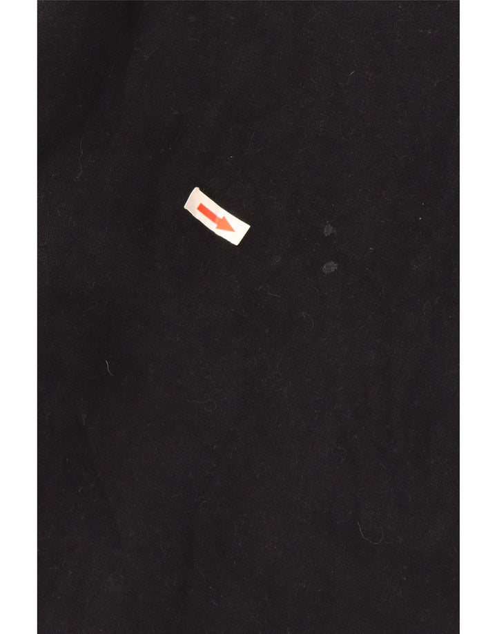 Γυναικείο γραφικό φούτερ Calvin Klein Jeans Jumper UK 12 Medium Black