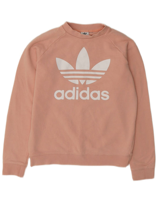 Γυναικείο Φούτερ Adidas Graphic Jumper UK 14 Medium Pink