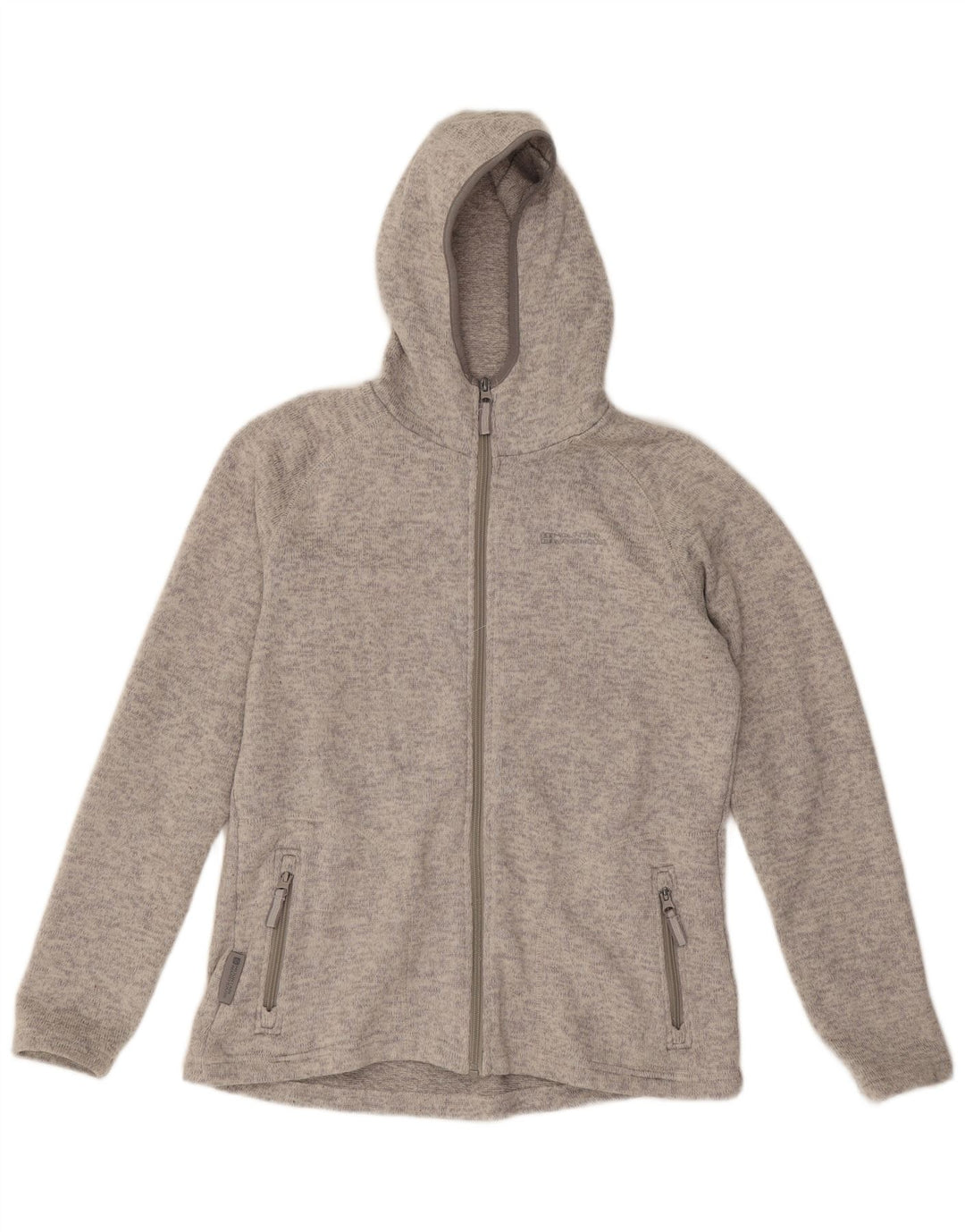 Mountain Warehouse Γυναικείο πουλόβερ με φερμουάρ UK 14 Large Grey Polyester