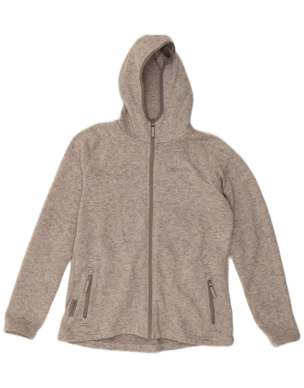 Mountain Warehouse Γυναικείο πουλόβερ με φερμουάρ UK 14 Large Grey Polyester