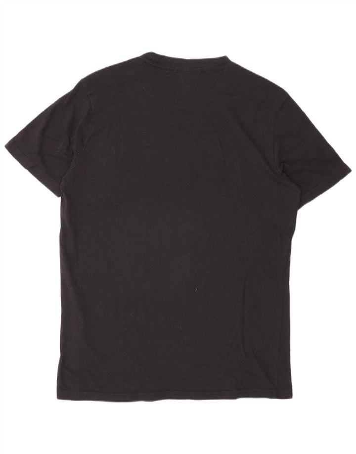 Ανδρικό γραφικό T-Shirt Champion Top Μεσαίο μαύρο βαμβακερό
