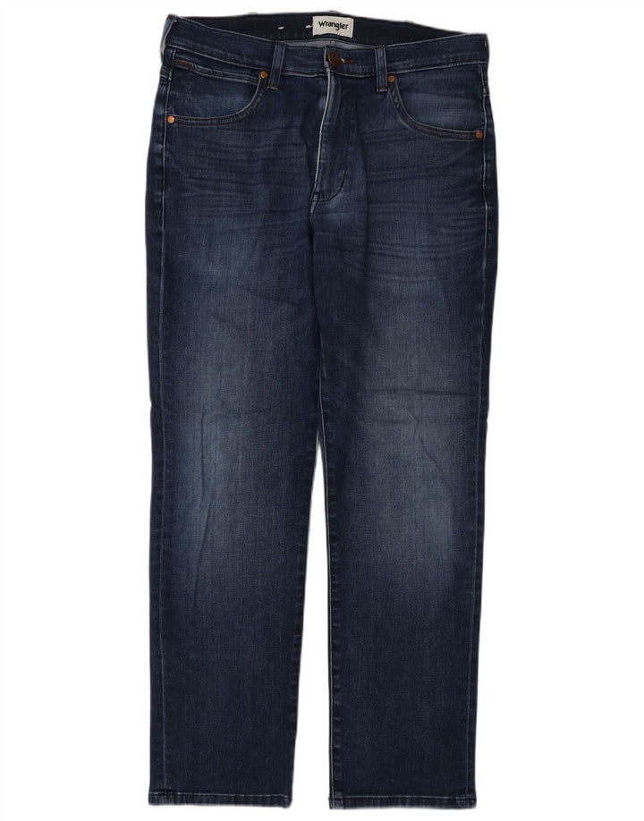 Ανδρικό τζιν Wrangler Arizona Straight W32 L30 Blue Cotton