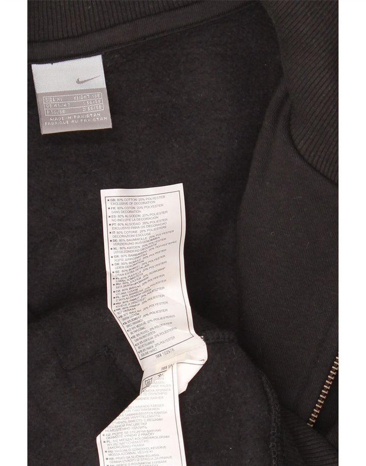 Ανδρική φόρμα NIKE Top Jacket UK 45/47 XL Μαύρο βαμβακερό
