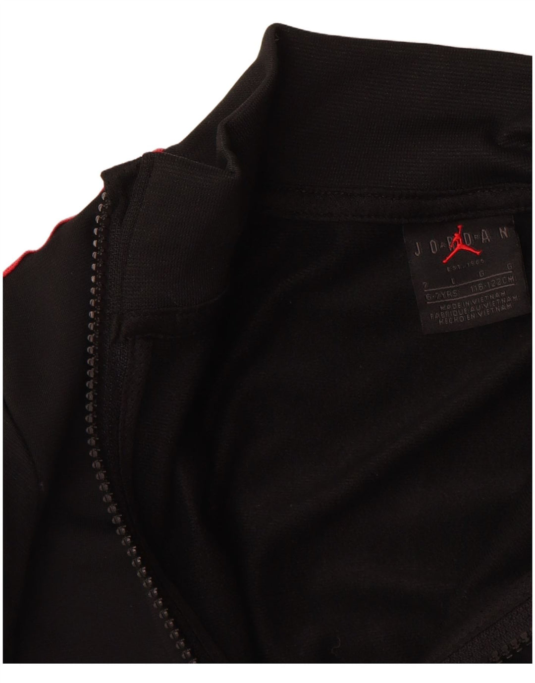 JORDAN Boys Graphic αθλητική φόρμα Top Jacket 6-7 Years Μαύρο