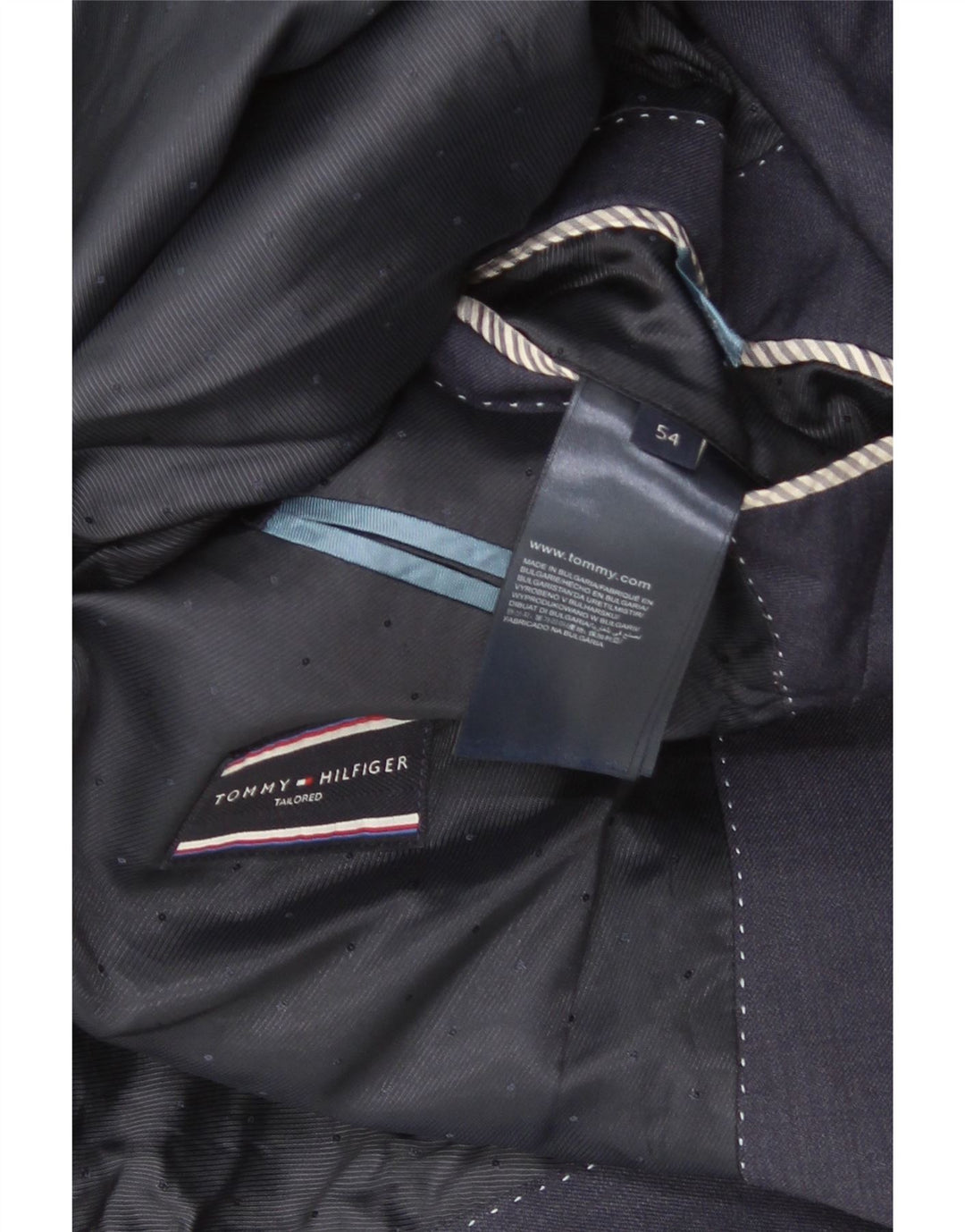 Tommy Hilfiger Ανδρικό σακάκι με 2 κουμπιά σακάκι IT 54 2XL Navy Blue