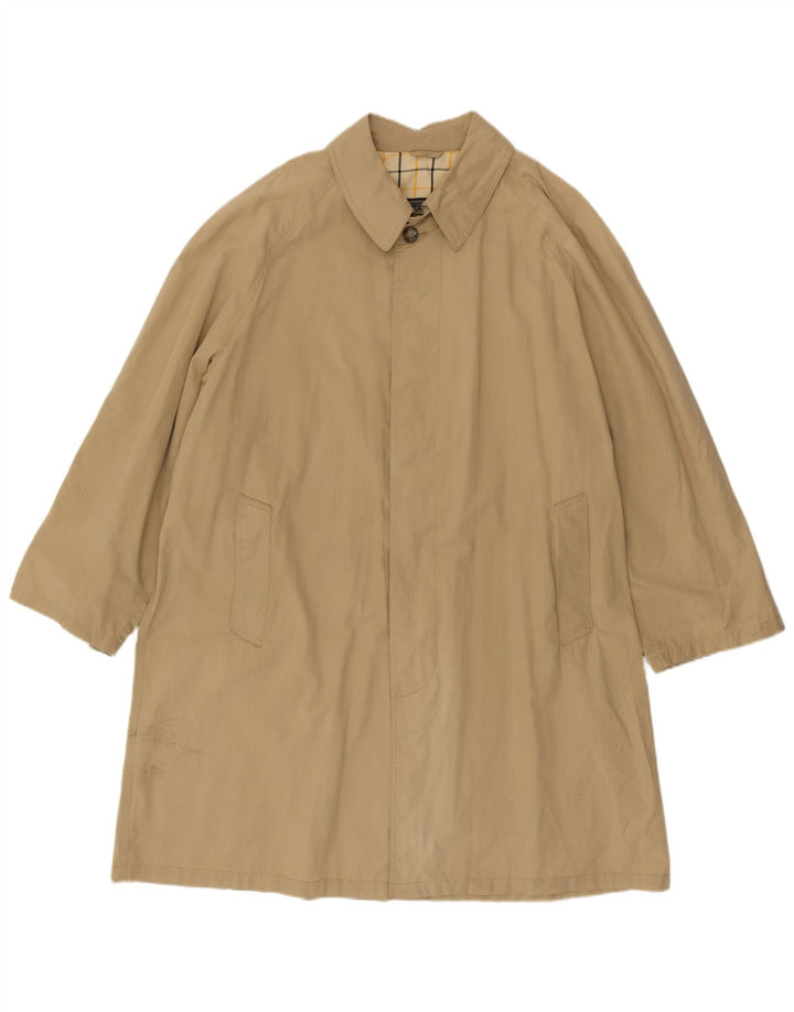 BOOGIE Ανδρικό Πανωφόρι IT 50 Μεγάλο Μπεζ Βαμβακερό