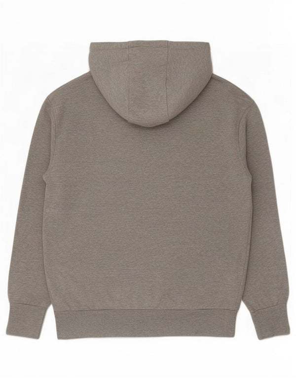 Lotto Mens Hoodie Jumper Small Grey Flecked