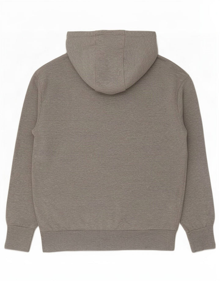 Lotto Mens Hoodie Jumper Small Grey Flecked
