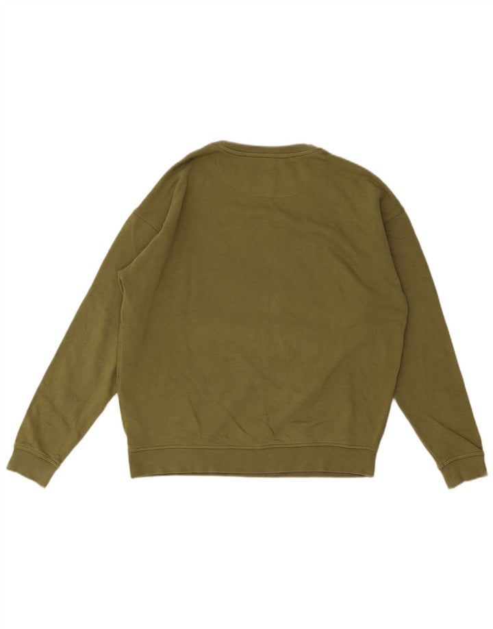 Marks & Spencer Boys Graphic Φούτερ Jumper 13-14 ετών Χακί βαμβάκι