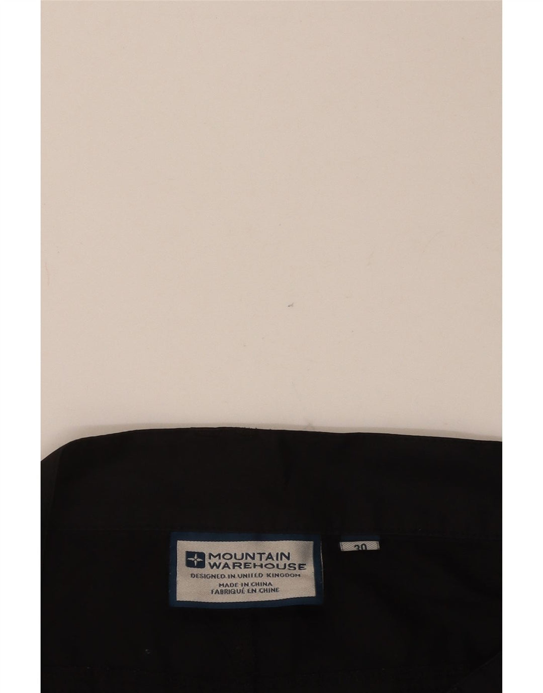 Ανδρικό σορτς Cargo Mountain Warehouse W30 Medium Black Polyester