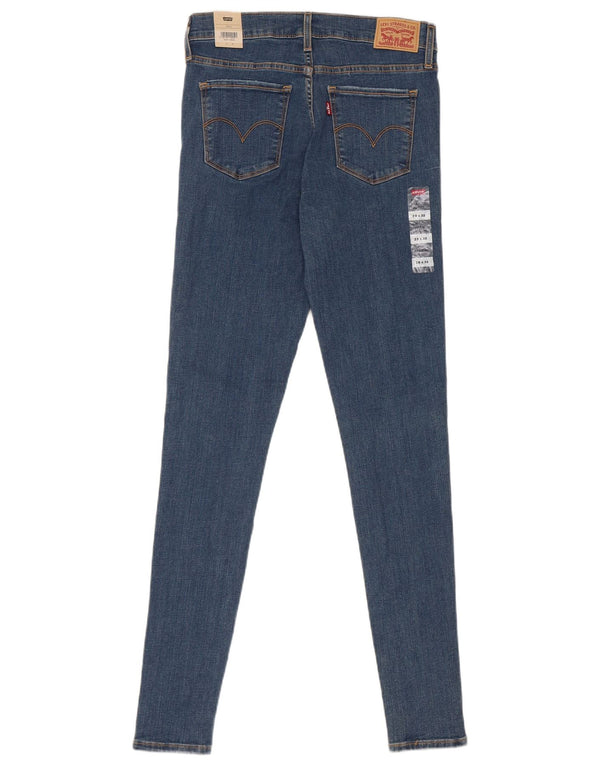 Levi's Womens 310 Shaping Super Skinny Jeans W28 L32 Μπλε βαμβακερό
