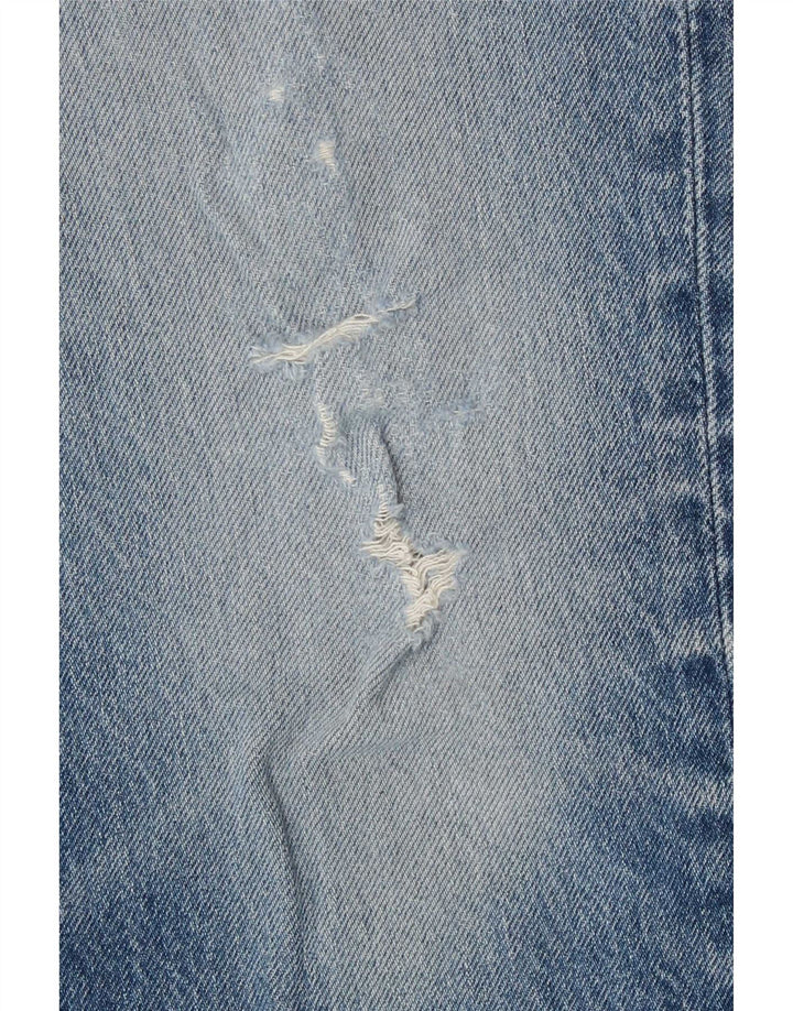 Ανδρικό τζιν Levi's Distressed Straight W32 L30 Blue Cotton