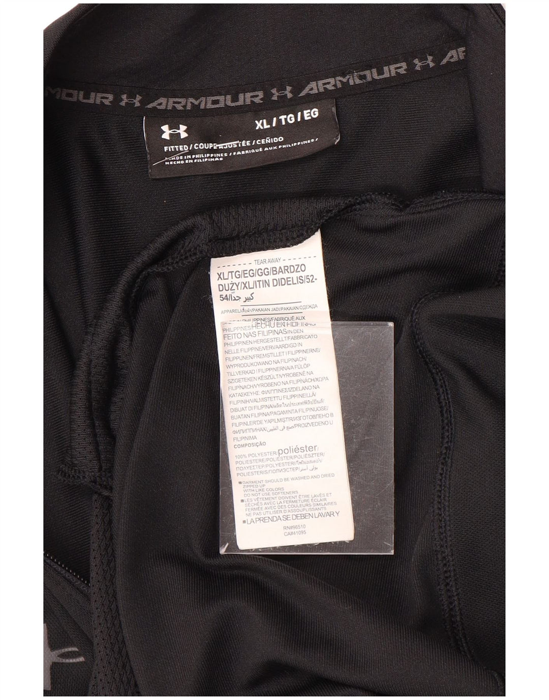 Ανδρική φόρμα Under Armour Top Jacket XL Μαύρο Πολυεστέρα