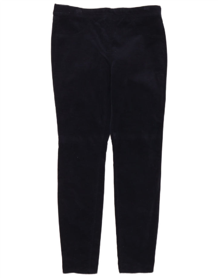 Γυναικείο βελούδινο κολάν White Stuff UK 14 Large Navy Blue από βαμβάκι