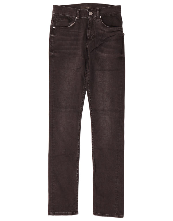 Zara Ανδρικό Slim Jeans EU 38 Small W30 L33 Μαύρο βαμβακερό