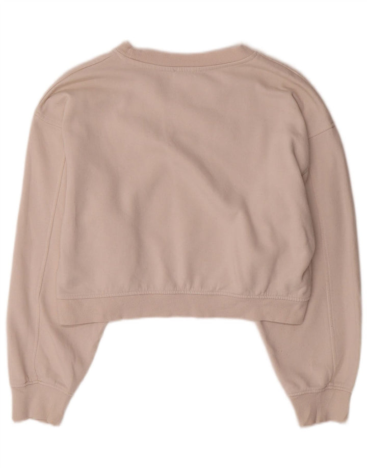 Zara Γυναικεία Ολόσωμη φόρμα UK 14 Medium White Cotton