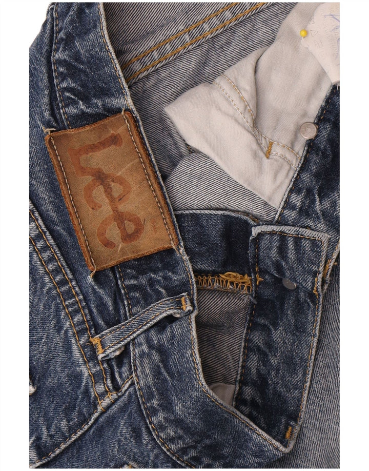 Lee Mens Straight Jeans W33 L32 Blue Cotton