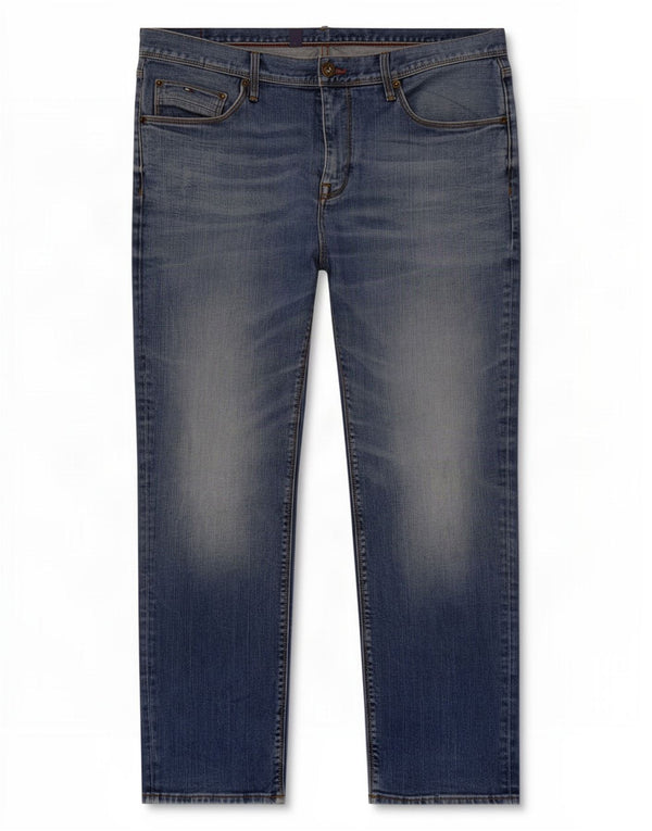 Tommy Hilfiger Ανδρικό Jeans Denton Straight W38 L30 Blue Cotton