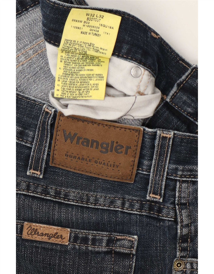 Ανδρικό τζιν μποτάκι Wrangler W32 L32 Navy Blue Cotton