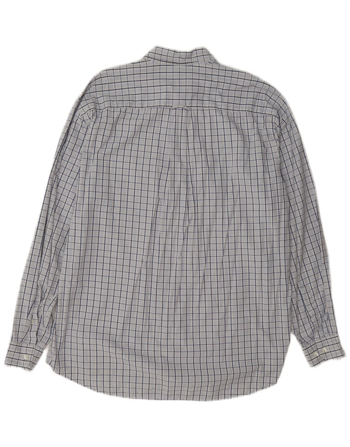 Ανδρικό πουκάμισο Lacoste, μέγεθος 42 Large Blue Check