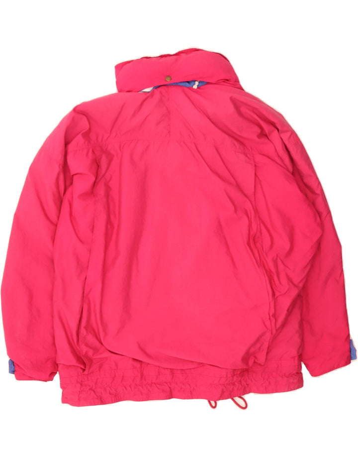 LOFFLER Womens Windbreaker Jacket IT 50 XL Pink Vintage Loffler and Second-Hand Loffler from Messina Hembry 