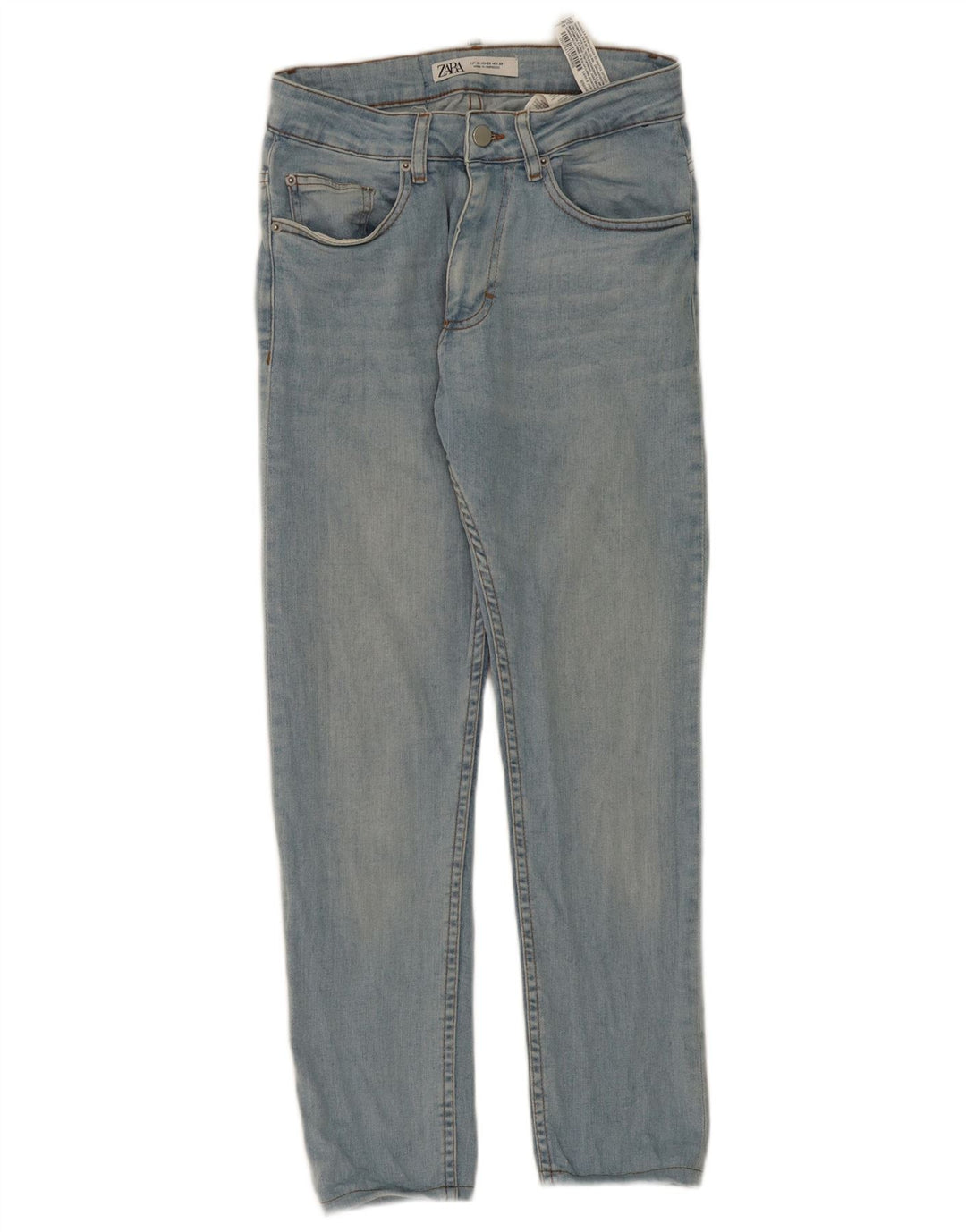 ZARA Womens Slim Jeans W29 L26 Blue Cotton